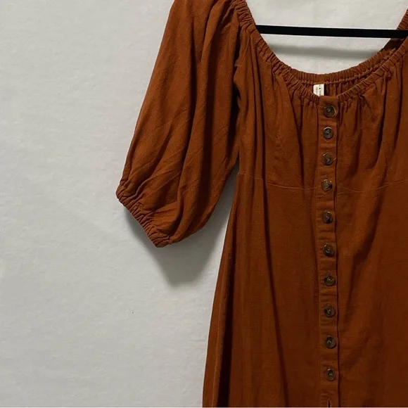 Spell & the Gypsy Rani Mini Dress  Linen - Picture 6 of 10